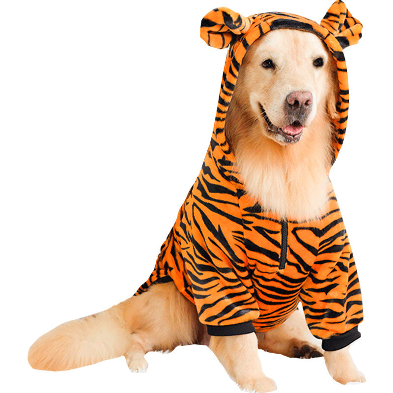 Tiger Kostüm für Golden Retriever – Bild 12 | LuxeStyle