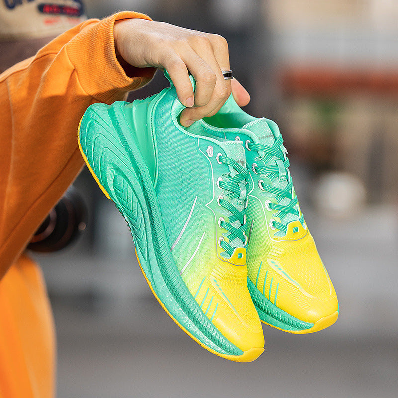 Popcorn Laufschuhe mit dicker Sohle