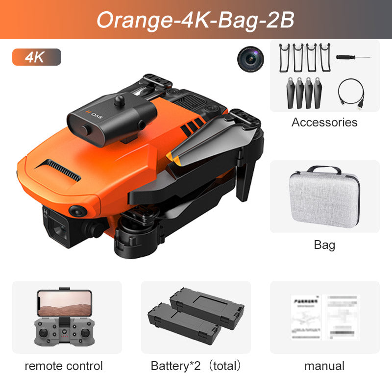 Faltbare 4K-Drone mit Hinderniserkennung