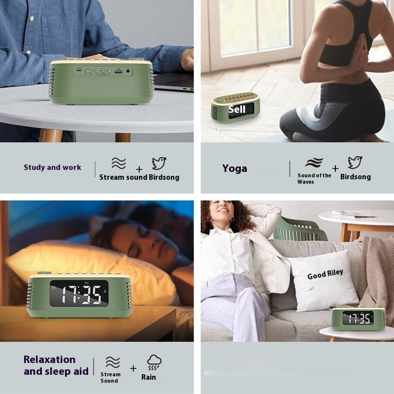 Multifunktionaler Bluetooth-Lautsprecher mit Uhr – Bild 3 | LuxeStyle