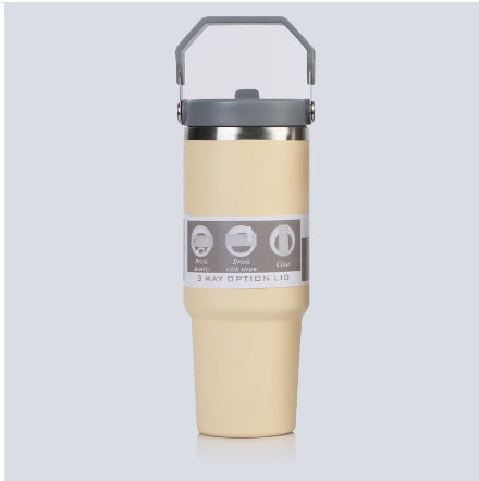 Thermobeker mit Henkel und Deckel, 30oz