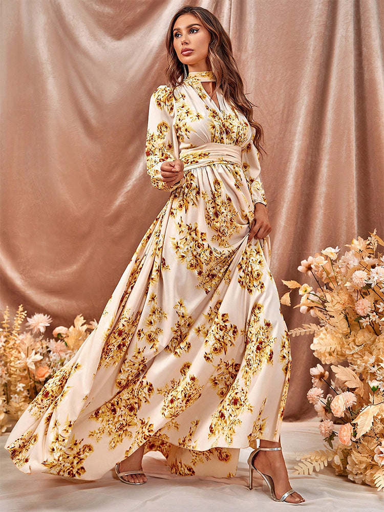 Vintage Blumenkleid im französischen Stil | LuxeStyle