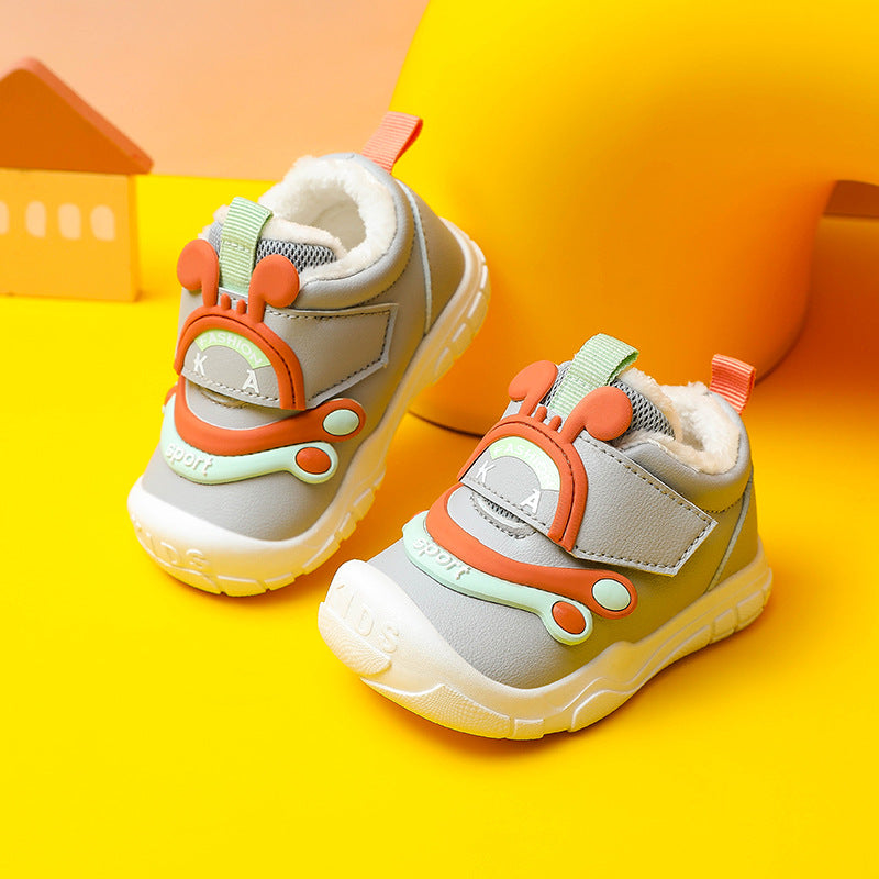 Baby Winter-Schuhe aus Baumwolle mit Klettverschluss – Bild 3 | LuxeStyle