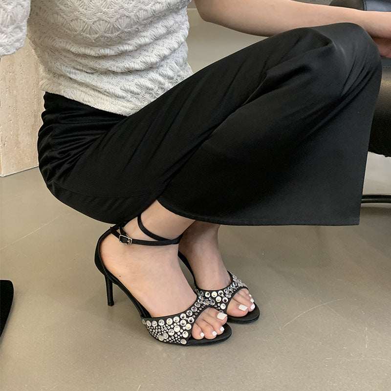 Elegante Stiletto-Sandalen