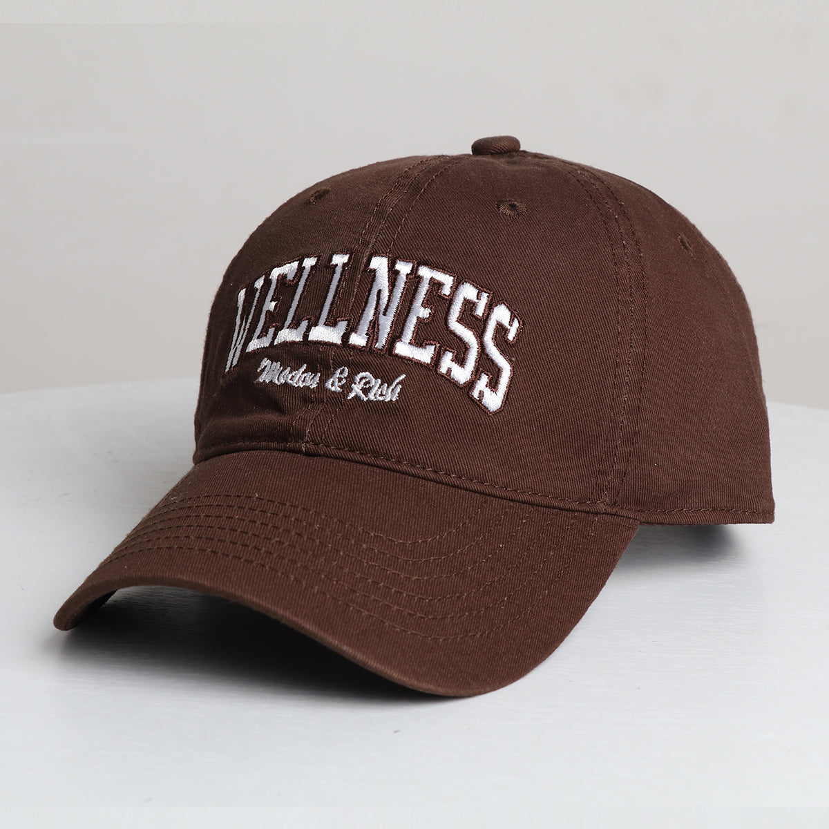 LuxeStyle Baseball-Cap «Wellness» · Rot, Stickerei – Bild 3 – LuxeStyle Schweiz