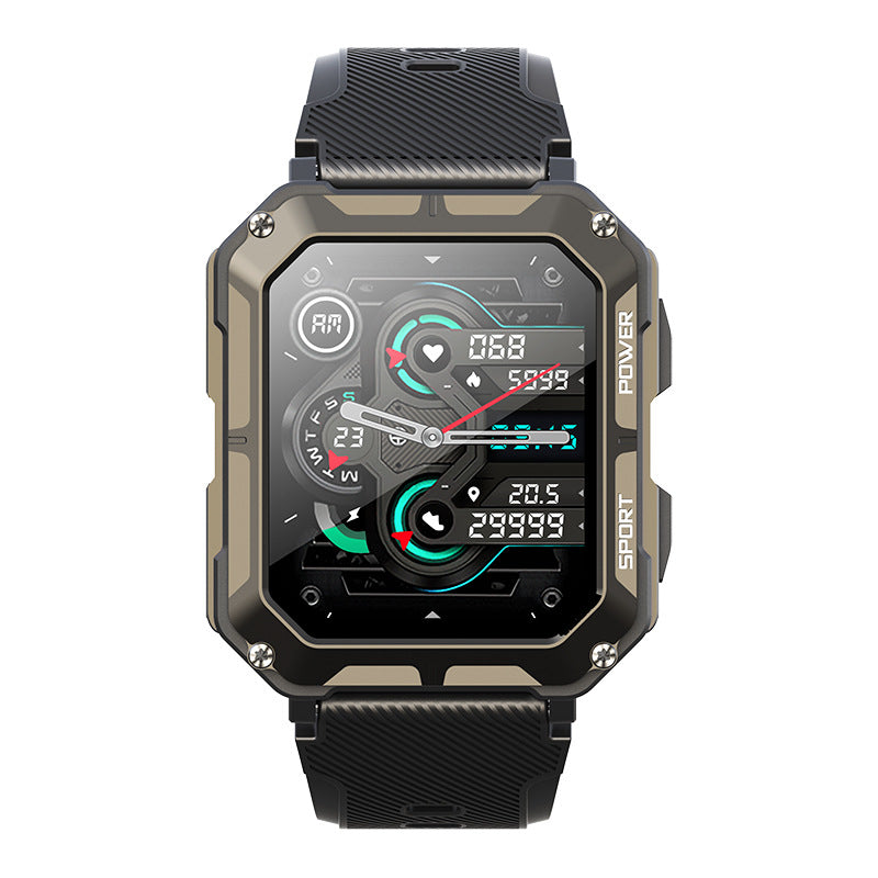 Smart-Armband mit Herzfrequenz und Bluetooth-Anrufen