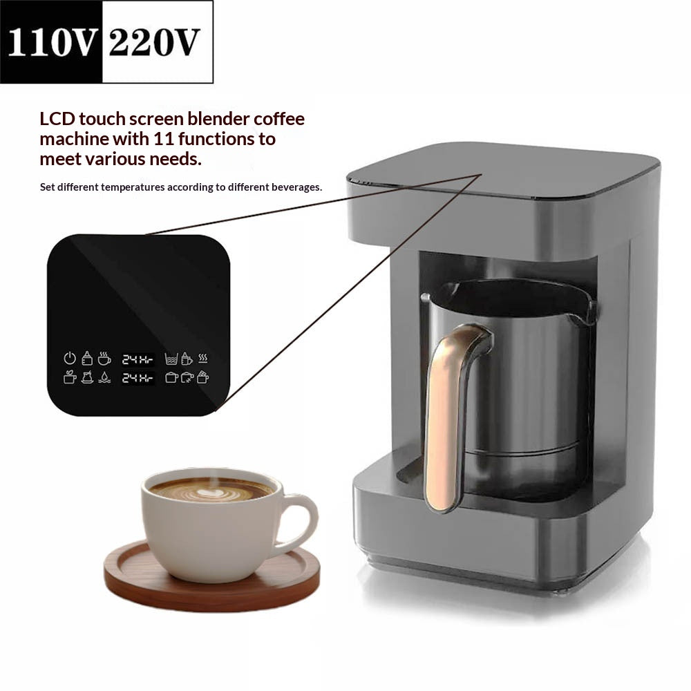 Heiztasse mit Digitaldisplay