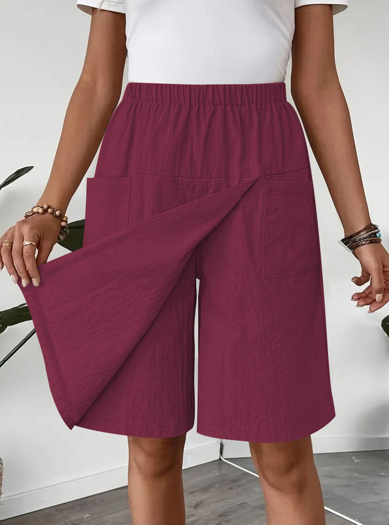 Leichter Damen Skort mit Taschen – Ansicht 4