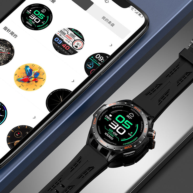 Wasserdichte Smartwatch mit Schrittzähler