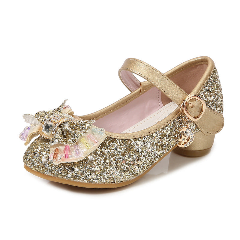 Prinzessinnen-Schuhe mit Glitzer für Mädchen – Bild 2 | LuxeStyle