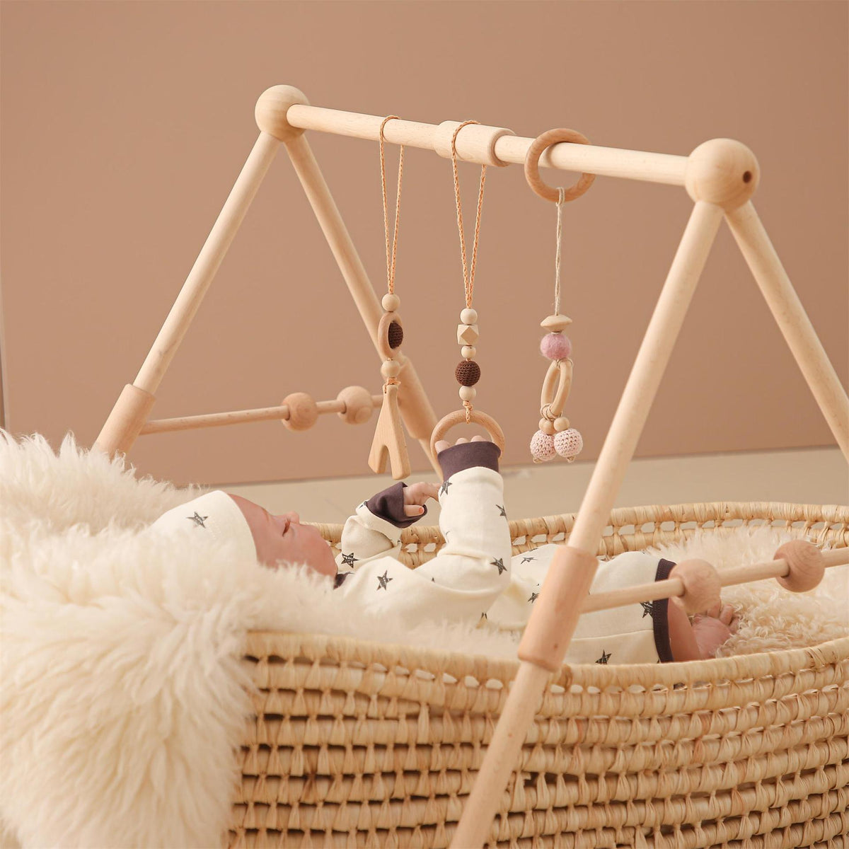 Baby Fitnessrahmen aus Holz – Bild 2 | LuxeStyle