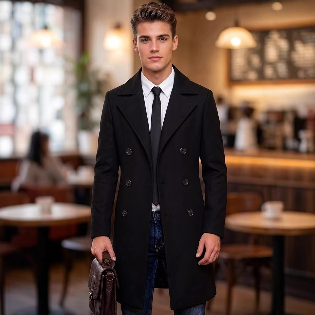 Herren Trenchcoat, mittellang – Ansicht 8