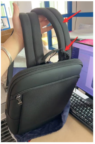Leisure Computer Rucksack – Schwarz | LuxeStyle