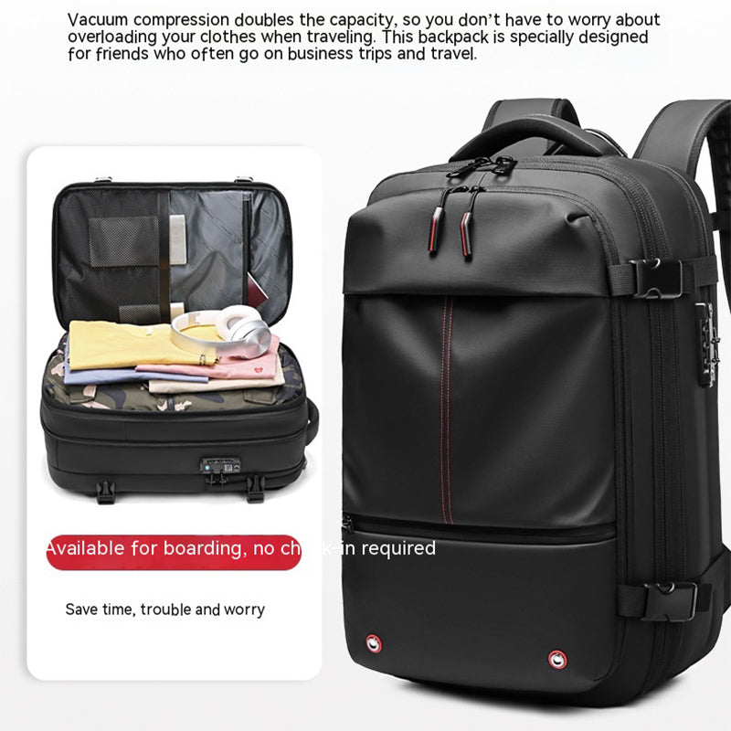 Business Travel Rucksack mit Laptopfach – Bild 13 | LuxeStyle