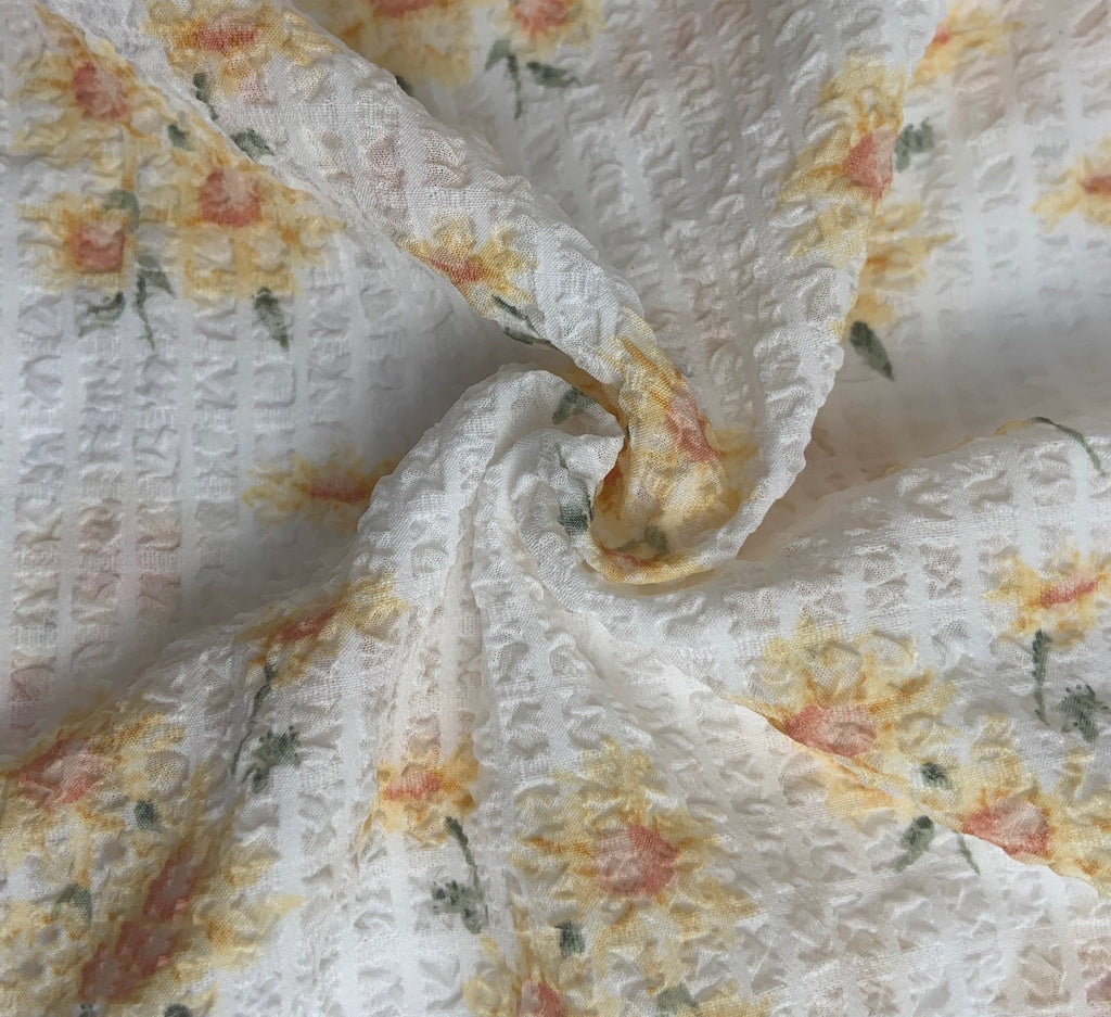 Chiffonstoff Gold bedruckt für Hanfu – Bild 8 | LuxeStyle