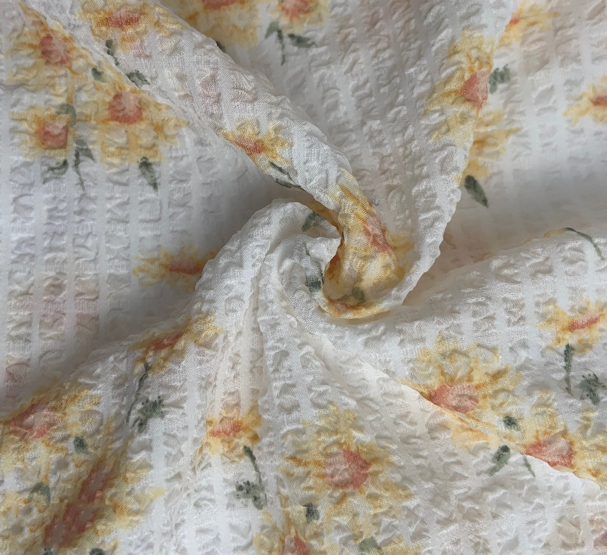 Chiffonstoff Gold bedruckt für Hanfu – Bild 8 | LuxeStyle