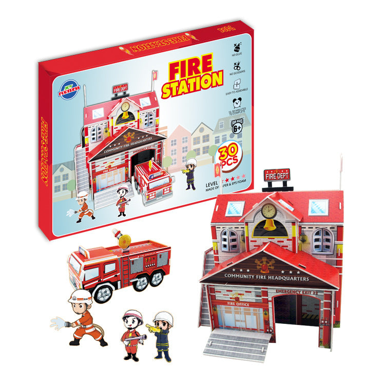 Stadtstrasse 3D-Puzzle aus Papier – Bild 5 | LuxeStyle