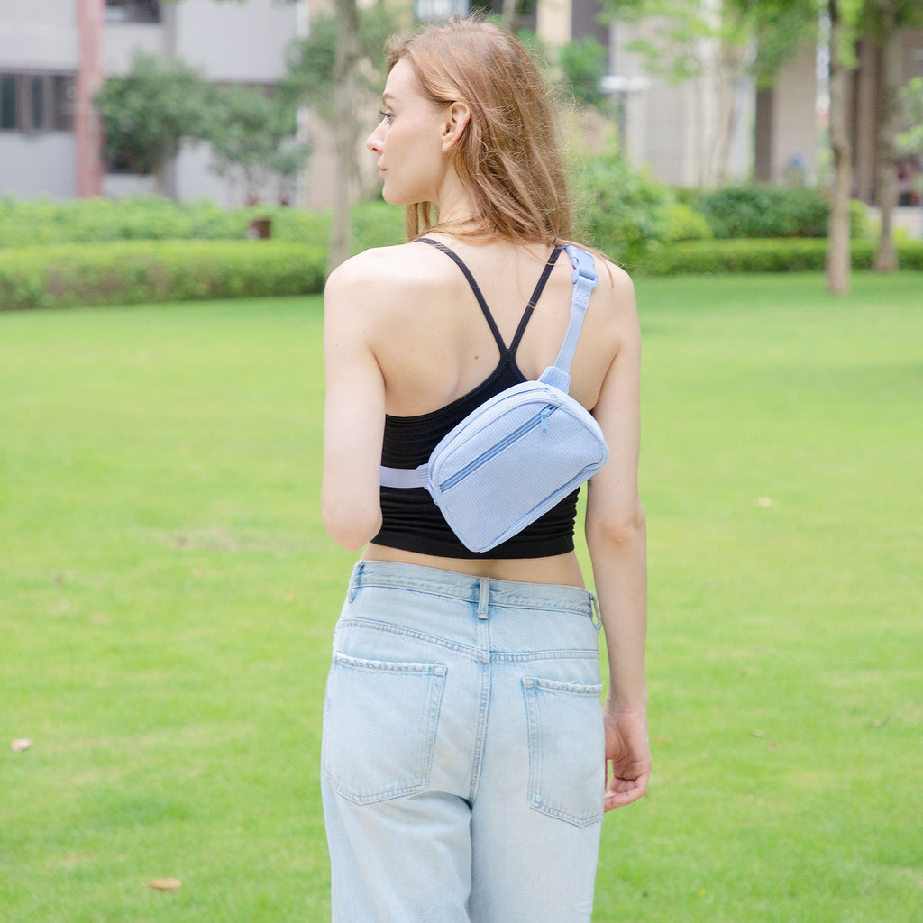 Babyblaue Halsband-Tasche – Bild 10 | LuxeStyle