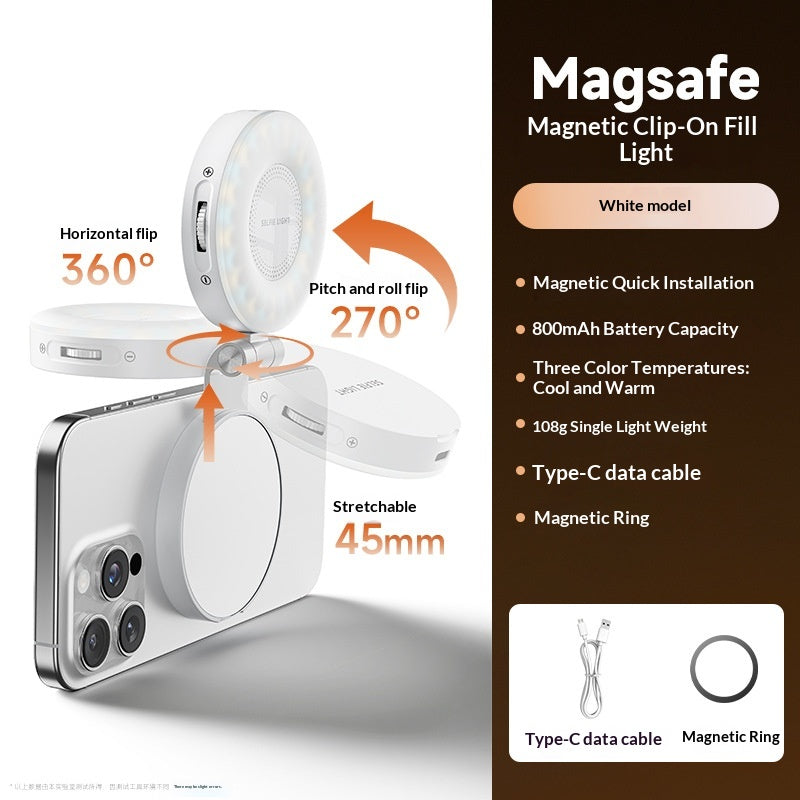 Magnetisches Selfie-Licht für Smartphones