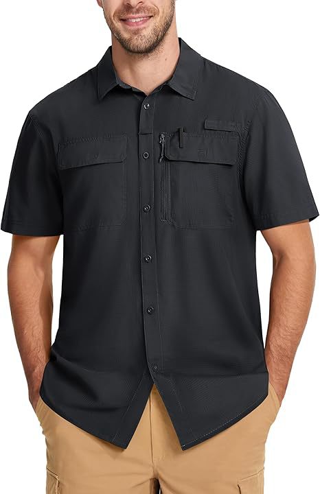 Leichte Outdoor-Herrenbluse