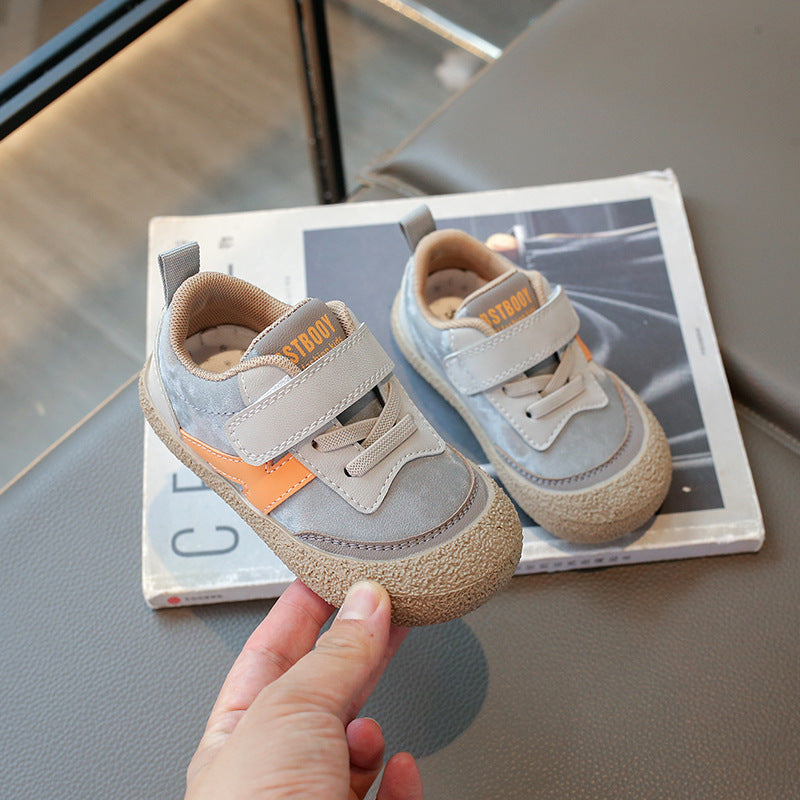 Kinder-Sneakers mit Klettverschluss