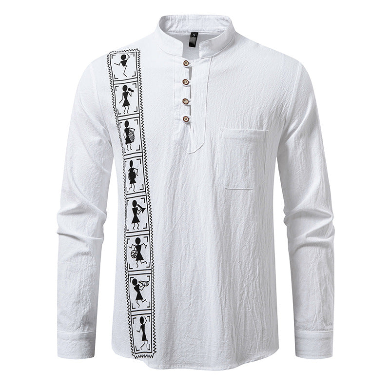 Herren Hemd aus Baumwolle-Leinen-Mix – Bild 11 | LuxeStyle