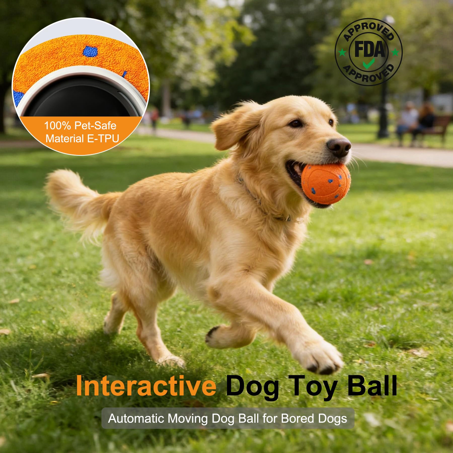 Interaktiver Hüpfball für Hunde