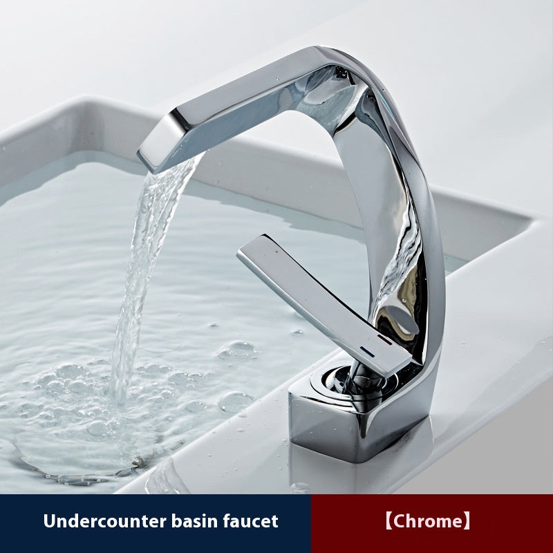 Kupfer Wasserhahn, Gold-Optik