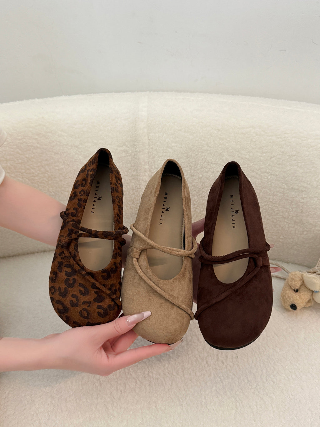 Leopard Sandalen mit weicher Sohle
