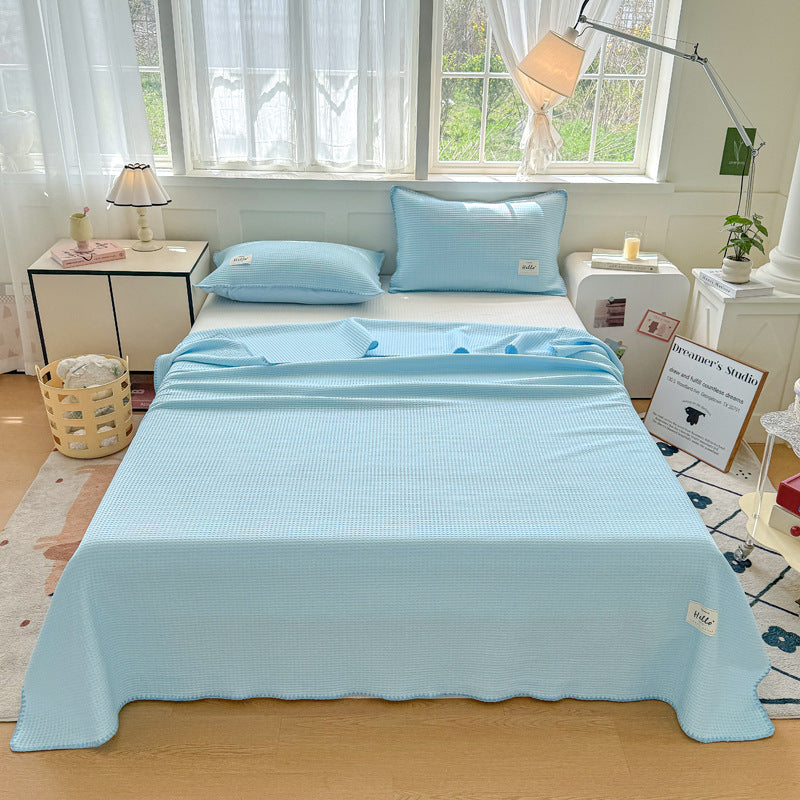 Elegante Doppelseitige Seidendecke mit Kühleffekt