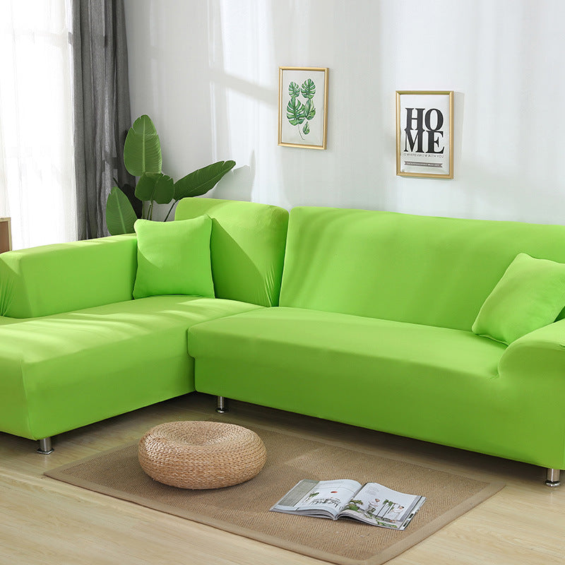 Ecksofa-Überzug, 2-teilig, elastisch – Bild 1 | LuxeStyle