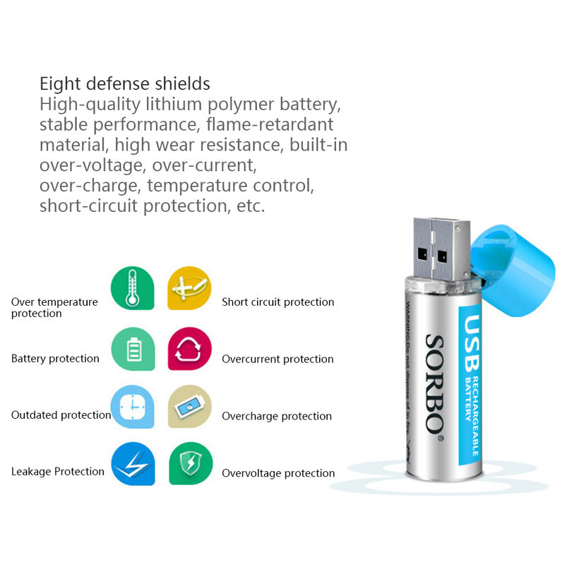 Lithium-Polymer AAA Akku-Set – Bild 4 | LuxeStyle