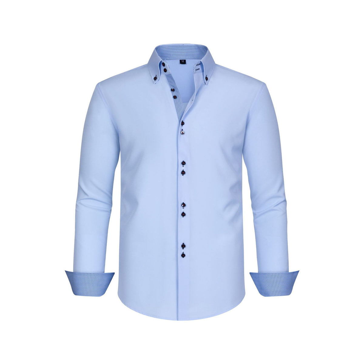 Herren Hemd mit Vier-Wege-Stretch und Polka-Dots – Bild 3 | LuxeStyle