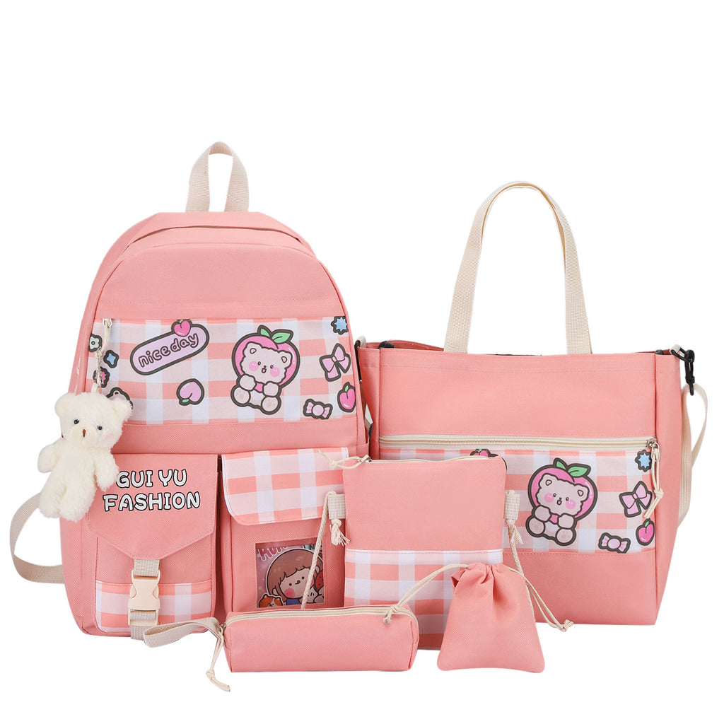 Schulrucksack-Set 5-teilig – Bild 9 | LuxeStyle