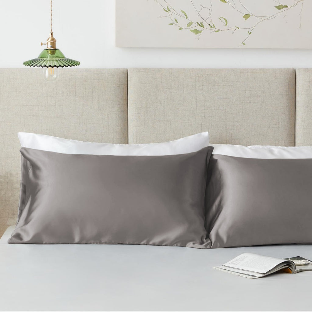 Satin-Seidenkissenbezug 2er-Set – sanft zu Haut & Haar