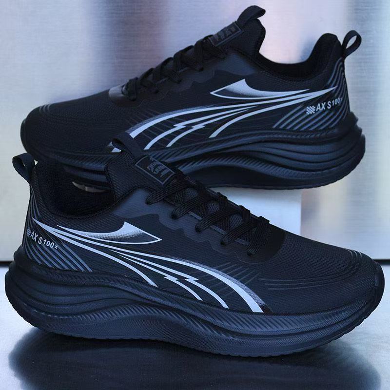 Wasserdichte Leder-Sneaker mit Dämpfung