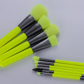 10er-Set professionelle Neon Make-up Pinsel – Bild 4 | LuxeStyle