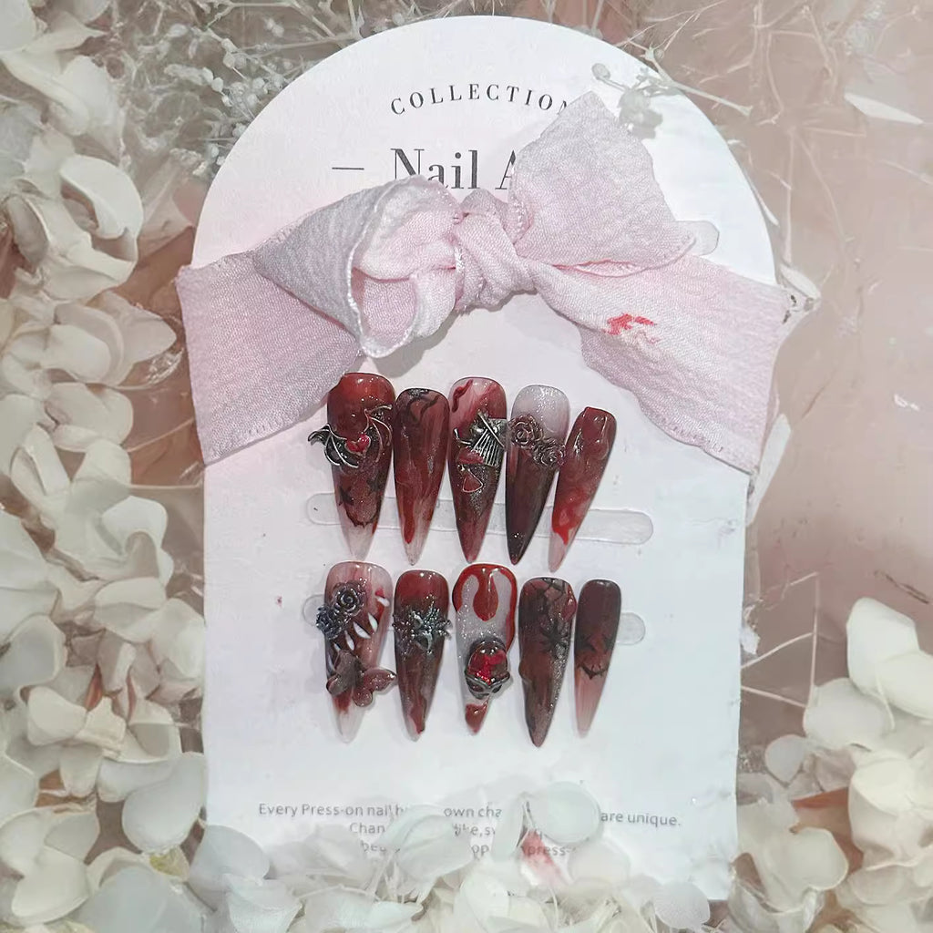 Abnehmbare Halloween-Nagelsticker – Bild 6 | LuxeStyle