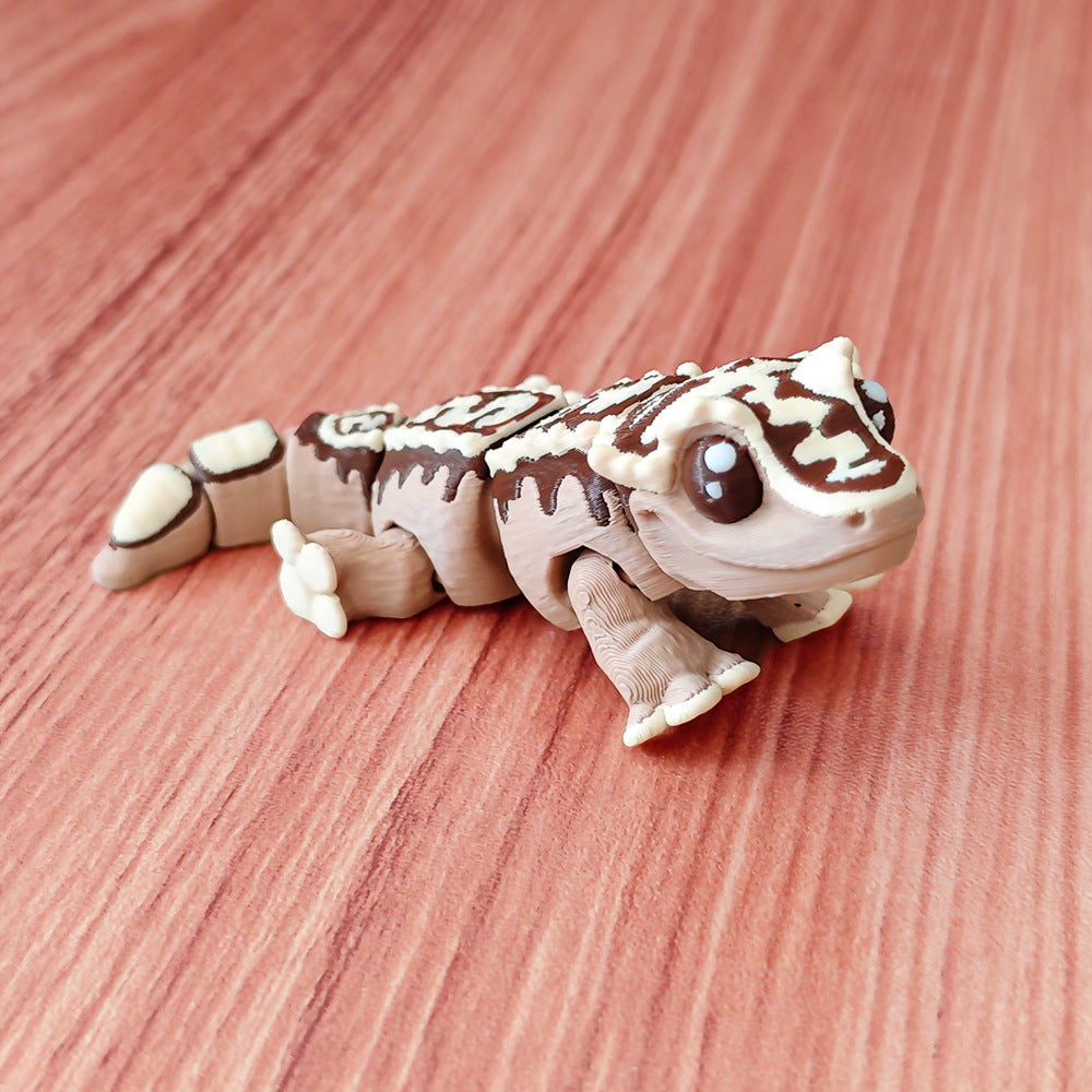 Gelenk-Gecko Spielzeug mit Hörnern – Bild 11 | LuxeStyle