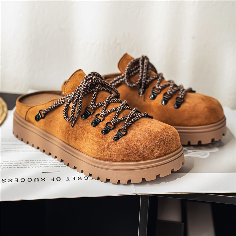 Slipper Wildleder geschlossen