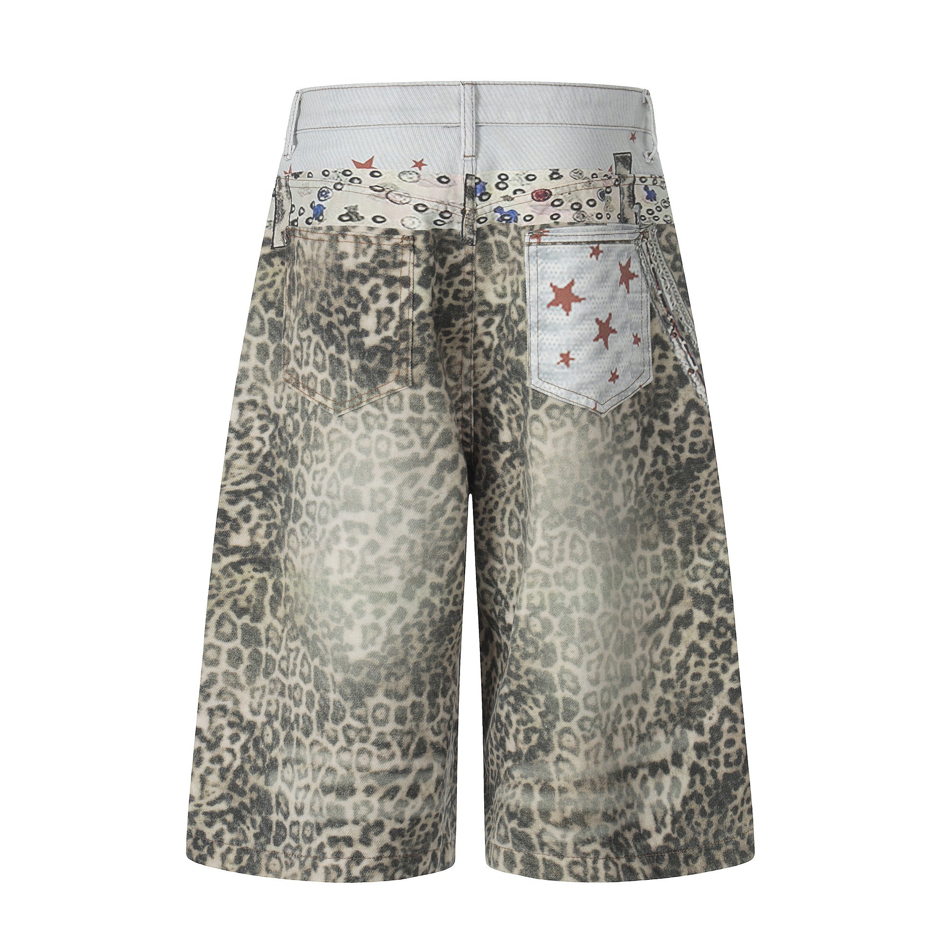 Retro-Leopard-Hose cropped