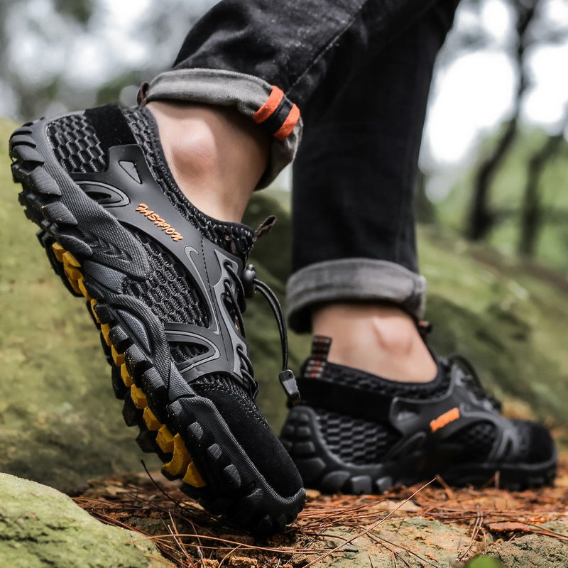 Wanderschuhe für Herren, atmungsaktiv, rutschfest