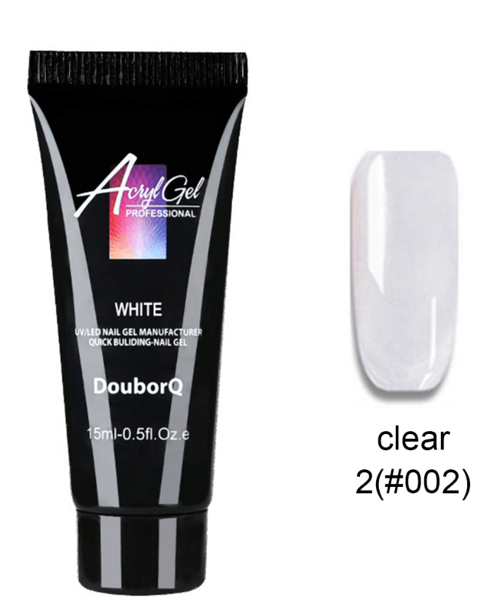 Polygel-Set mit 3 Farben und Dual Tips