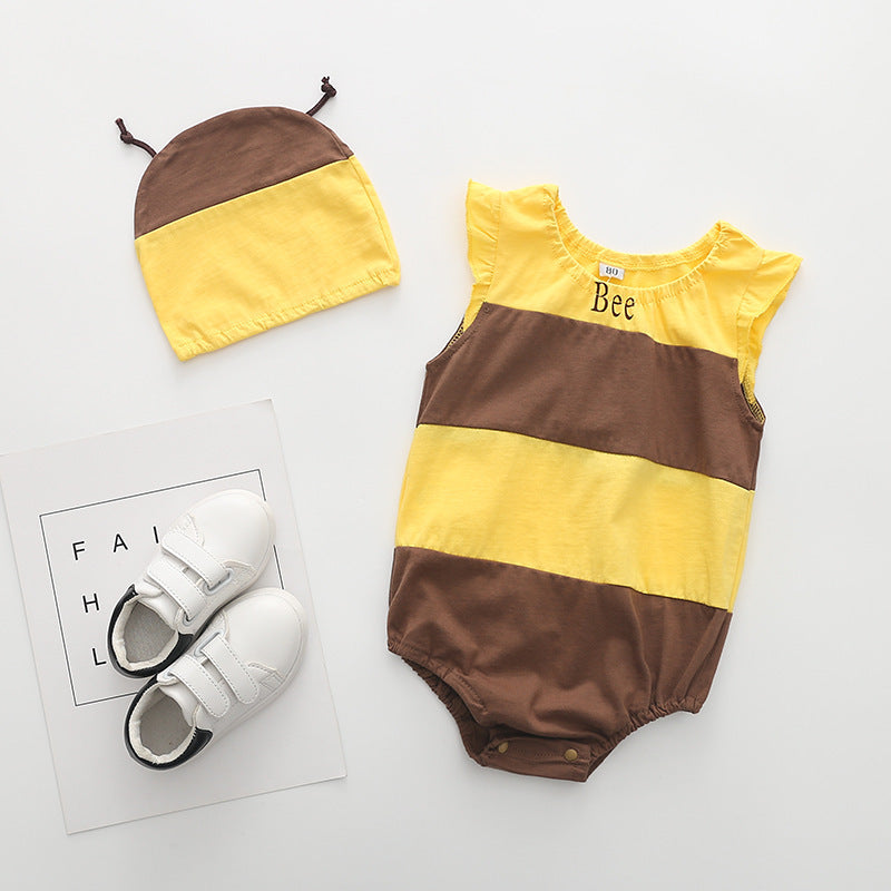 Baby Strampler aus Baumwolle, ärmellos – Bild 4 | LuxeStyle