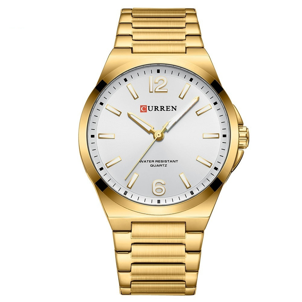 Einfache Herren-Armbanduhr