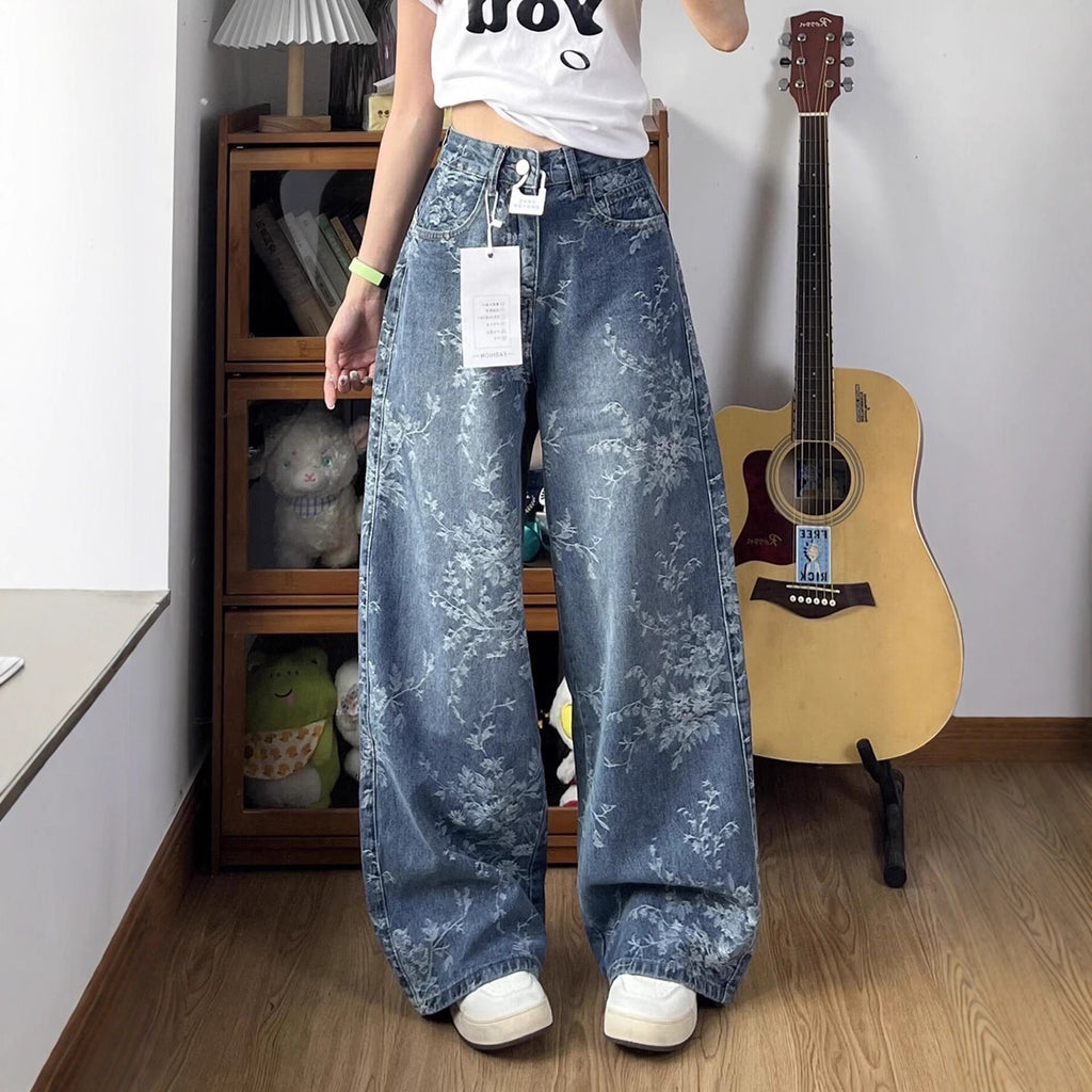 Weit geschnittene, geradlinige Hosen im Retro-Stil