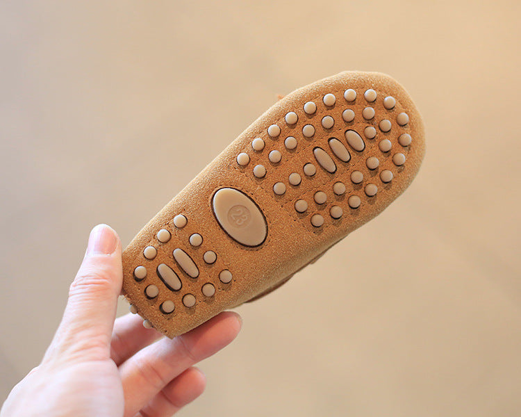 Süsses Baby-Mädchen-Schuhe mit weicher Sohle