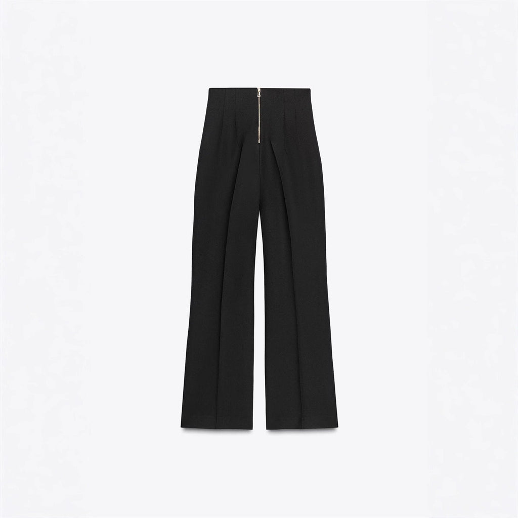Retro-Hosen mit Zip-Detail
