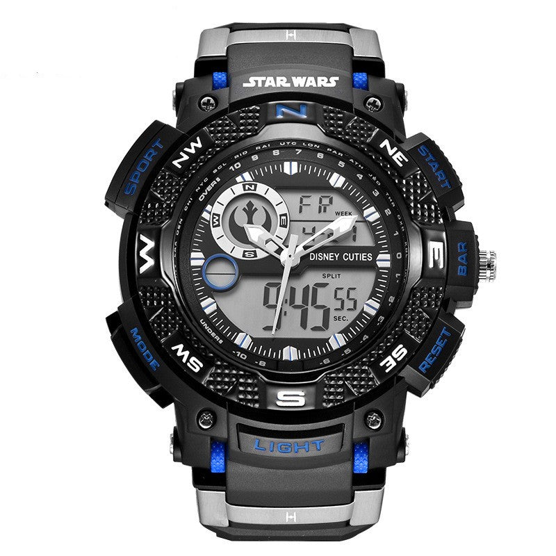 Quarz-Armbanduhr mit Dual-Display, 56 mm – Bild 2 | LuxeStyle