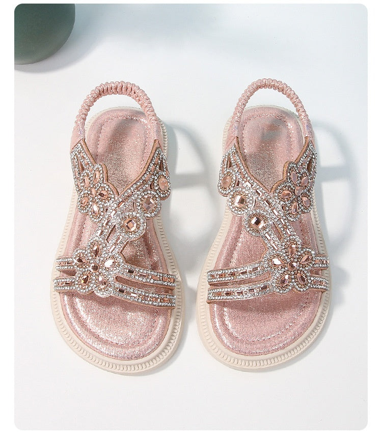 Bohemian Strass-Sandalen für Mädchen – Bild 14 | LuxeStyle